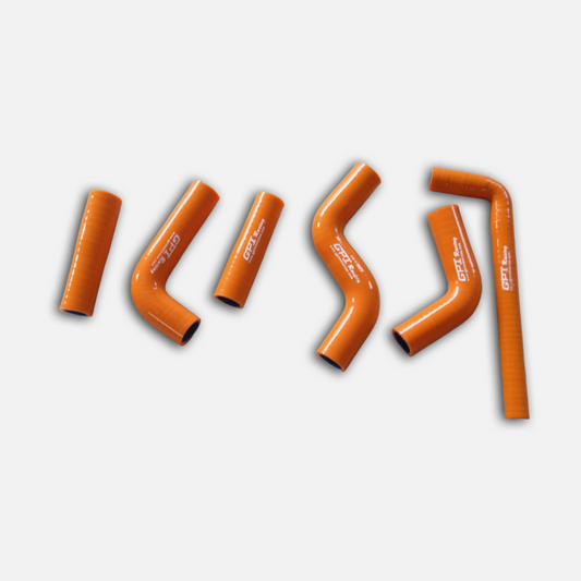 Orange Silicone Coolant Radiator Hose for 2002-2006 KTM 400EXC 450EXC 525EXC