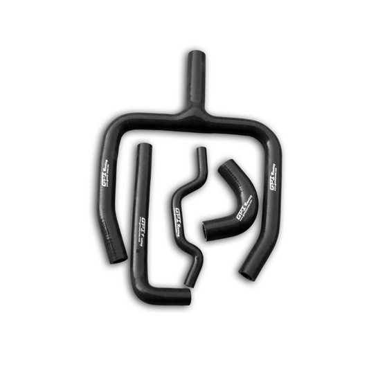 Black Silicone Coolant Y hose for 2009-2014 Kawasaki KXF250 KX250F