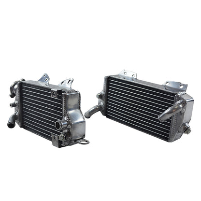Left+Right Aluminum Radiator for 1993 1994 1995 1996 Kawasaki KLX650 KLX 650