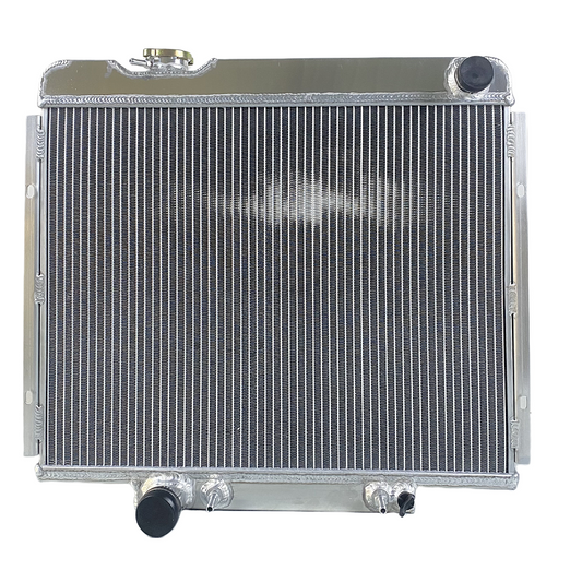 Aluminum Radiator For 1965 1966 Ford Custom Galaxie 500 LTD Comet 65 66 AT