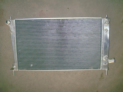 Aluminum alloy Radiator & fans FOR 1997-2010 SAAB 9-5/9.5 2.0/2.3 TURBO M/T   1998 1999 2000 2001 2002 2003 2004 2005 2006 2007 2008 2009