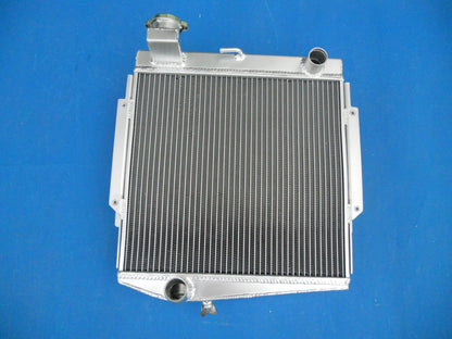 3 ROW 1966-1970 Datsun Roadster Fairlady Aluminum RADIATOR + FAN 67 68 69 70