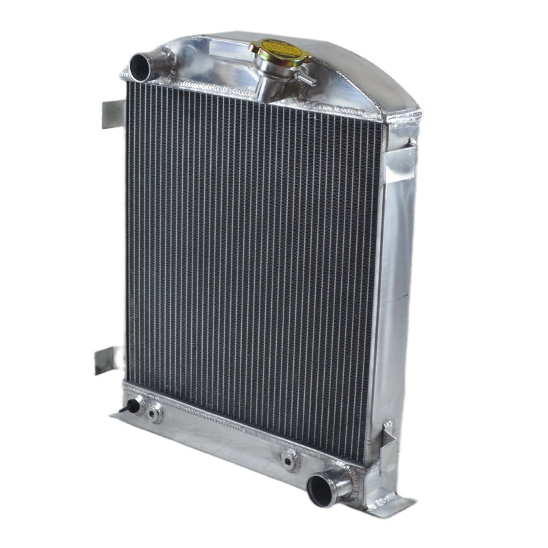62mm 3 row Aluminum Radiator For 1932 Ford Chopped Hot Rod W / 1932-1939 Model A Chevy 350 V8 Engine 1932 1933 1934 1935 1936 1937 1938 1939