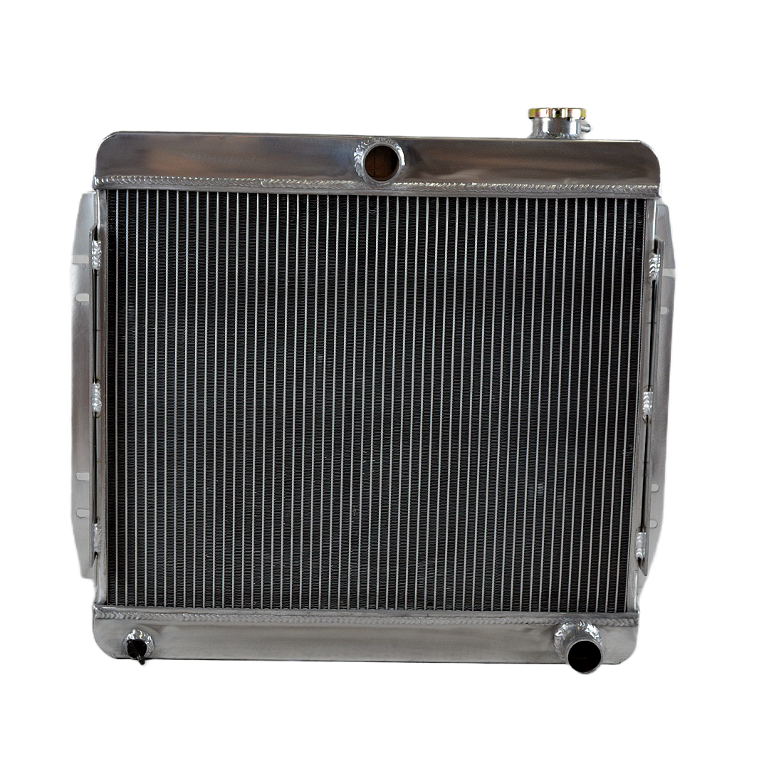 Aluminum Radiator For 1970 1971 JEEP CJ5 CJ6 / 1966-1971 JEEPSTER V6 Engine MT