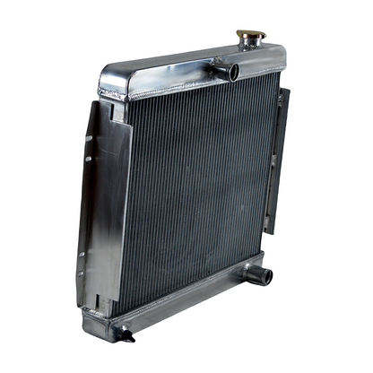 Aluminum Radiator For 1970 1971 JEEP CJ5 CJ6 / 1966-1971 JEEPSTER V6 Engine MT