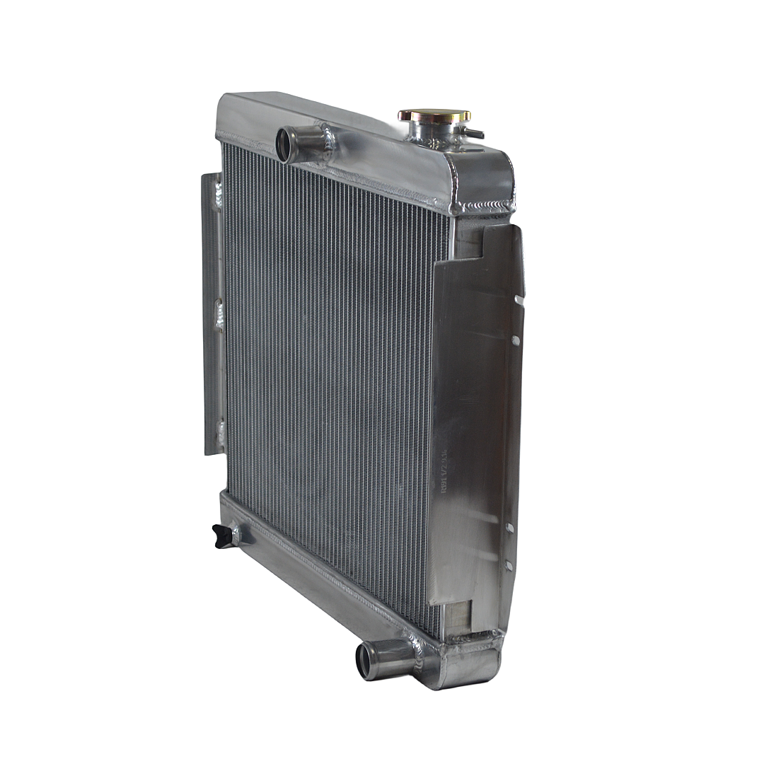 Aluminum Radiator For 1970 1971 JEEP CJ5 CJ6 / 1966-1971 JEEPSTER V6 Engine MT