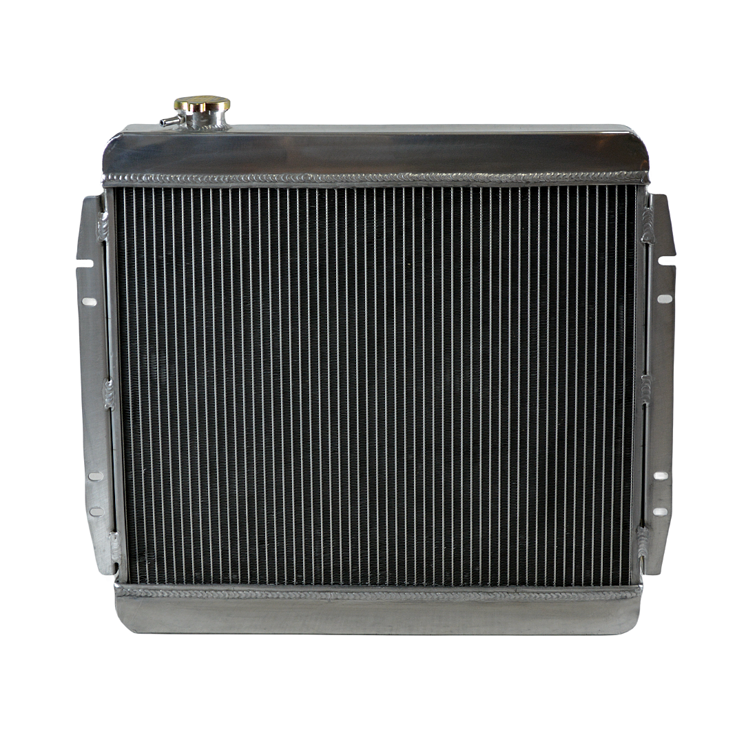 Aluminum Radiator For 1970 1971 JEEP CJ5 CJ6 / 1966-1971 JEEPSTER V6 Engine MT