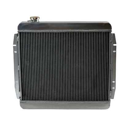 Aluminum Radiator For 1970 1971 JEEP CJ5 CJ6 / 1966-1971 JEEPSTER V6 Engine MT