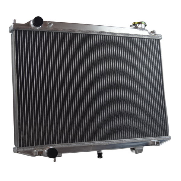 GPI Aluminum Radiator For 98-04 Nissan Frontier/Navara/Np300 D22 2.5L Diesel Td25/Yd25 Pickup 1998 1999 2000 2001 2002 2003 2004