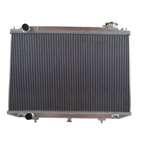 GPI Aluminum Radiator For 98-04 Nissan Frontier/Navara/Np300 D22 2.5L Diesel Td25/Yd25 Pickup 1998 1999 2000 2001 2002 2003 2004