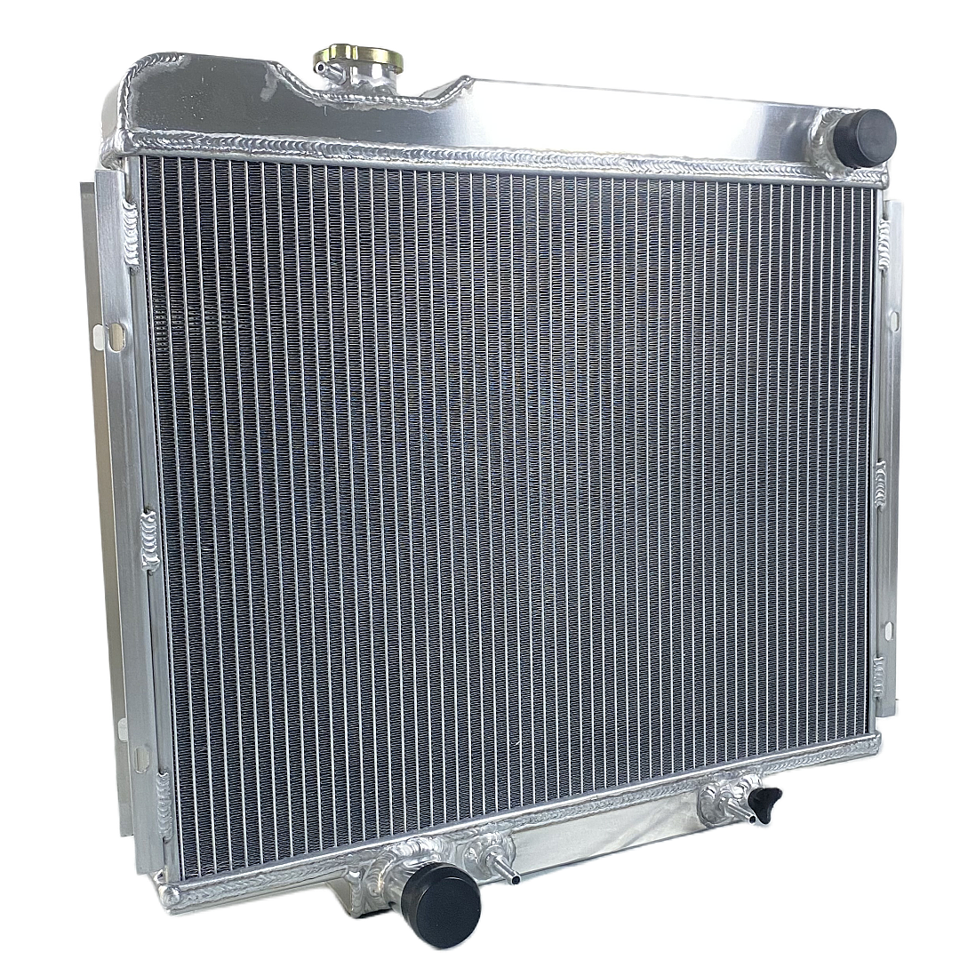 Aluminum Radiator For 1965 1966 Ford Custom Galaxie 500 LTD Comet 65 66 AT