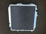 GPI Aluminum radiator For 1996-2002 Toyota Landcruiser Prado KZJ90 KZJ95 /  KZJ 90 KZJ 95 3.0 diesel  MT 1996 1997 1998 1999 2000 2001 2002