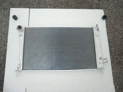 Aluminum alloy Radiator & fans FOR 1997-2010 SAAB 9-5/9.5 2.0/2.3 TURBO M/T   1998 1999 2000 2001 2002 2003 2004 2005 2006 2007 2008 2009