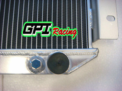 GPI Racing aluminum alloy RACE radiator for Ford Escort 1971-1980 1971 1972 1973 1974 1975 1976 1977 1978 1979 1980 AT/MT