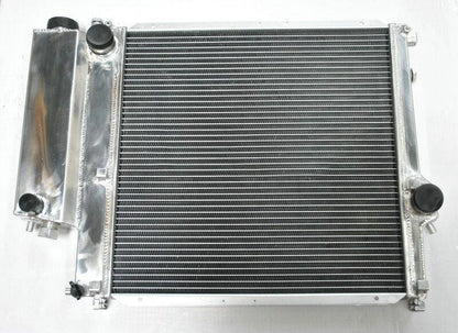Aluminum Radiator for BMW 318i Z3 E36 1991-1999 - Fits M42 M44 1.8L 1.9L Engine - Direct Bolt-On Replacement