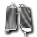 Aluminum Radiator For 2007-2012 KTM 250 450 505 SXF XCF XC XCW 2007 2008 2009 2010 2011 2012