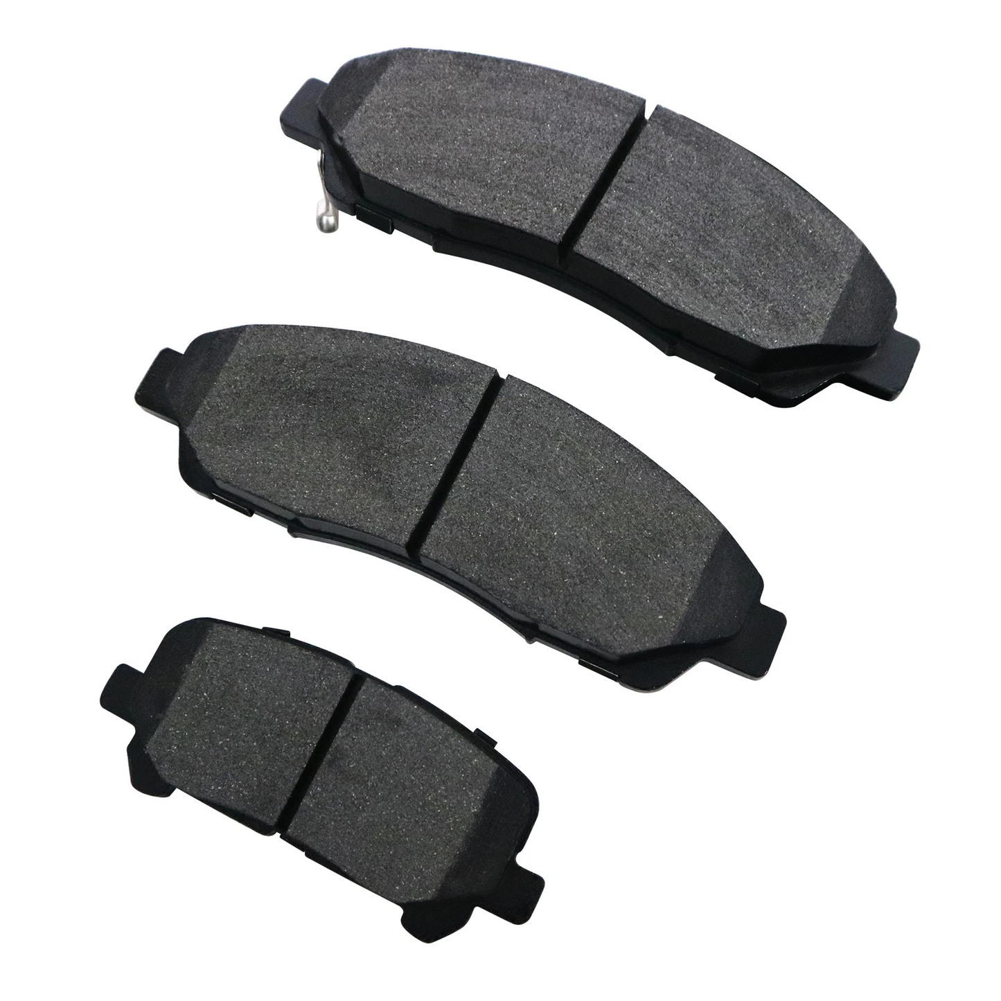 Front & Rear Ceramic Brake Pads fit 09-14 Honda Pilot 07-13 Acura MDX 10-13 ZDX