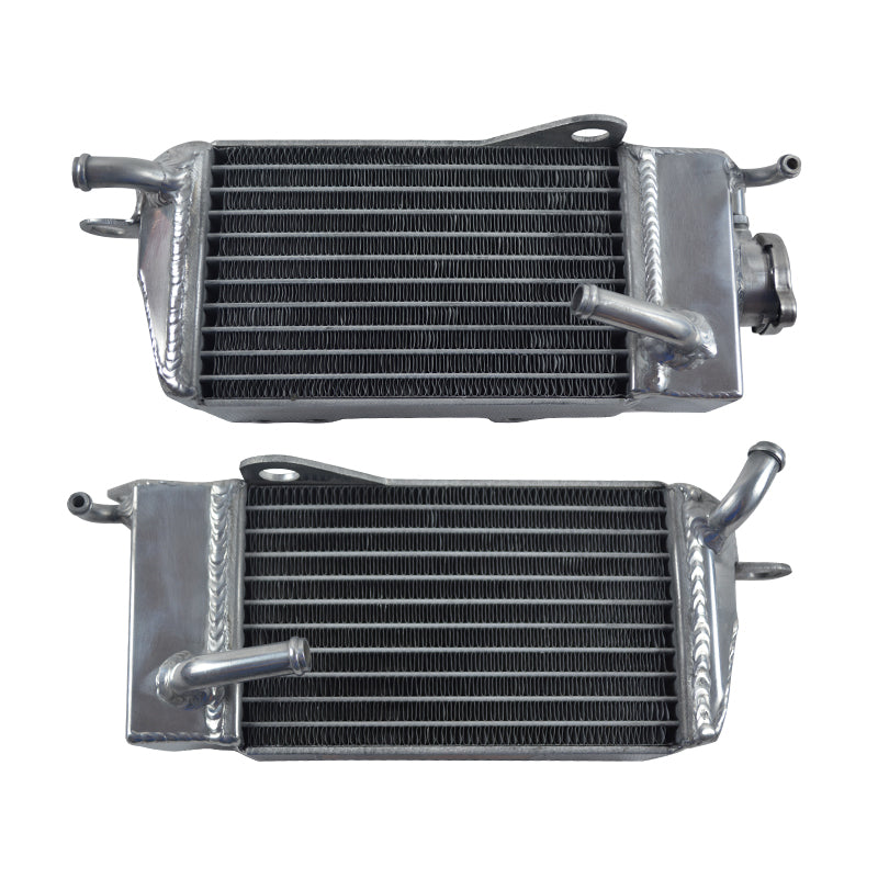 Left+Right Aluminum Motorcycle Radiator for 1984 Honda CR125R CR250R