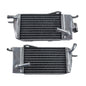 Left+Right Aluminum Motorcycle Radiator for 1984 Honda CR125R CR250R