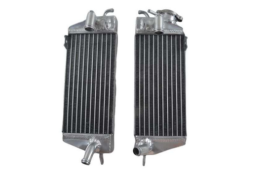 Left+Right Aluminum Radiator for 1985 1986 1987 1988 Husqvarna WRK125 WMX125