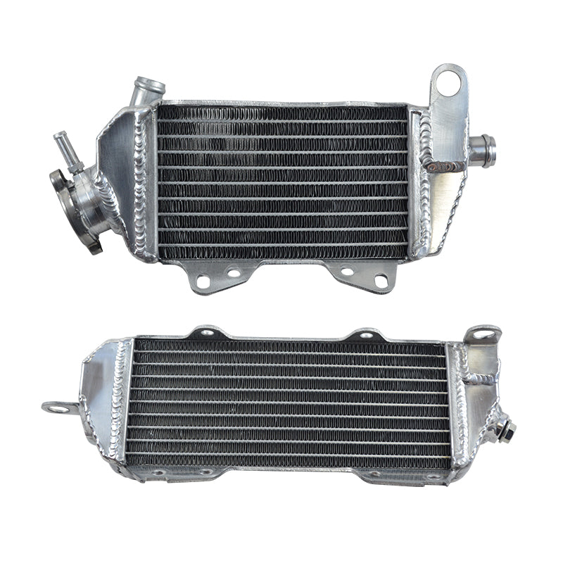 Left+Right Aluminum Radiator for 1989 1990 1991 1992 1993 1994 Kawasaki KDX200