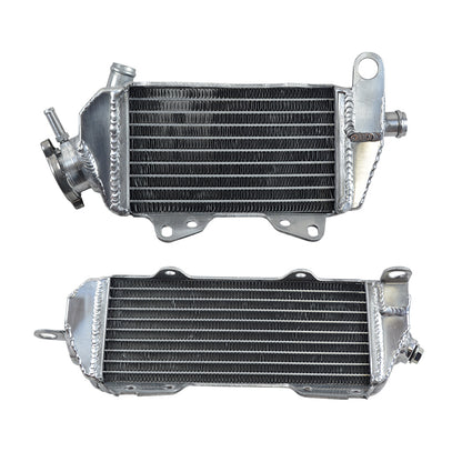 Left+Right Aluminum Radiator for 1989 1990 1991 1992 1993 1994 Kawasaki KDX200