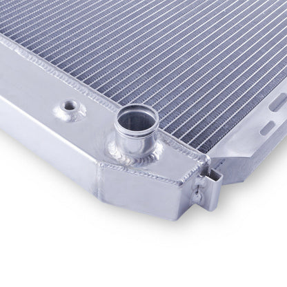 3Rows Aluminum Radiator for 1979-1993 Ford Mustang Fairmont GT350 84-92 Lincoln Mark VII LSC/Versace Givenchy I6/V6/V8 5.0/3.8L