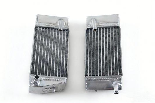 Left+Right Aluminum Motorcycle Radiator for 1982 Honda CR125R CR250R