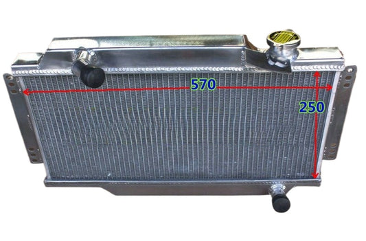 Aluminum Radiator For Triumph Spitfire MARK 3/4 1500 MKIII/IV manual 1964-1978 1.3/1.5L
