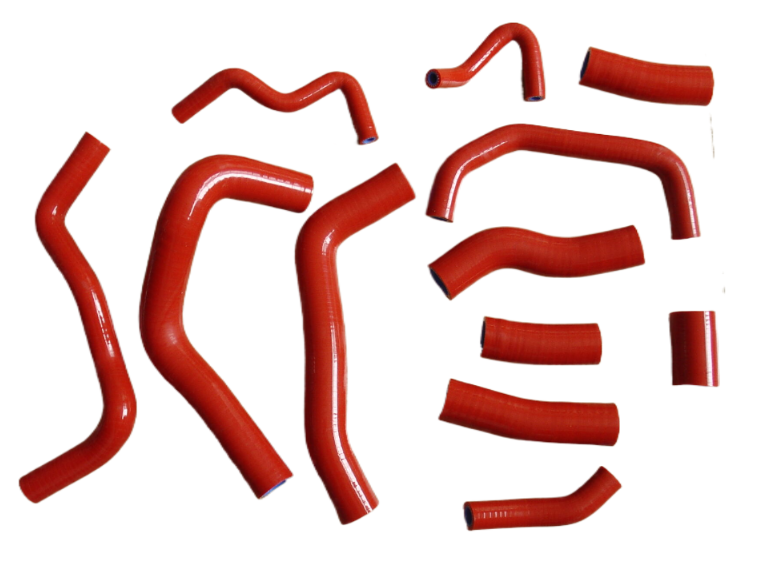 Red Silicone Coolant Radiator Hose for 2004 2005 2006 2007 Honda CBR1000RR