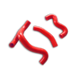 Red Silicone Radiator Y Hose for 2012 2013 2014 2015 2016 2017 2018 KTM 50SX