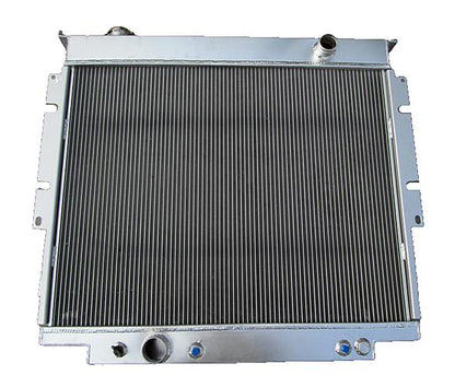 3 Rows Aluminum Radiator&fan For 1983-1994  Ford F250 F350 V8 Diesel 6.9L 7.3L 1983 1984 1985 1986 1987 1988 1989 1990 1991 1992 1993 1994