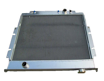 3 Rows Aluminum Radiator&fan For 1983-1994  Ford F250 F350 V8 Diesel 6.9L 7.3L 1983 1984 1985 1986 1987 1988 1989 1990 1991 1992 1993 1994