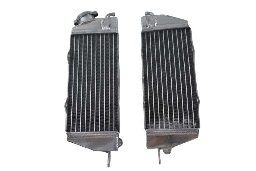 Left+Right Aluminum Radiator for 1985 1986 1987 1988 Husqvarna WRK125 WMX125