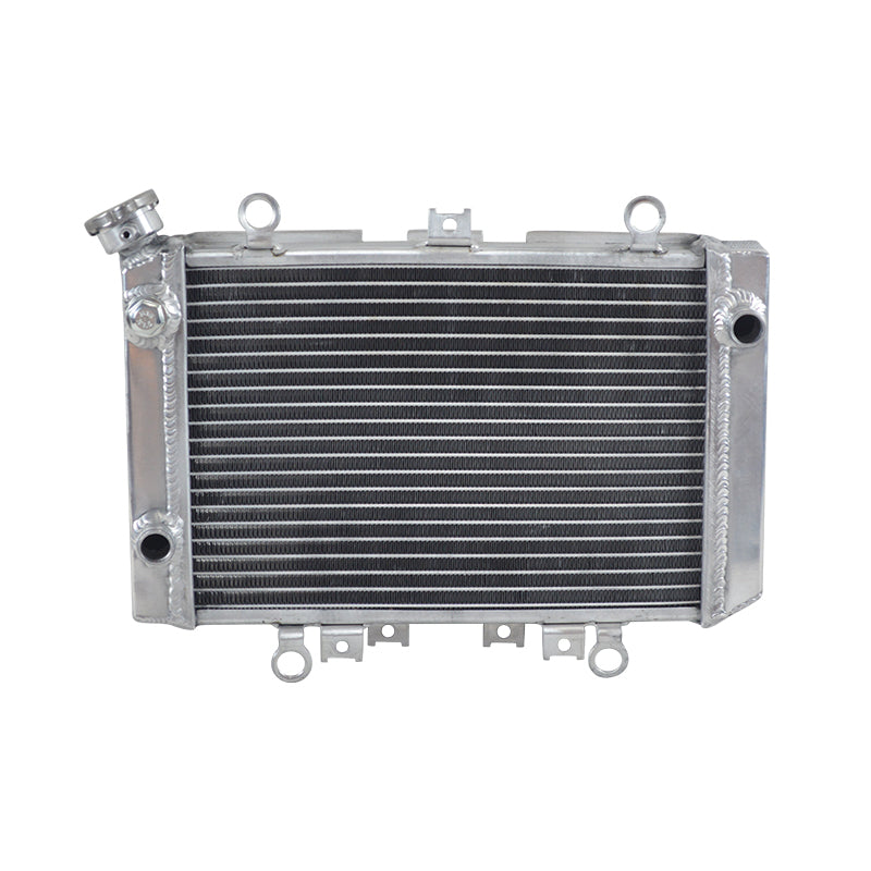 New aluminum alloy radiator for Kawasaki KVF400 A/B/C/D Prairie 400 1997-2002 1998 1999 2000 2001