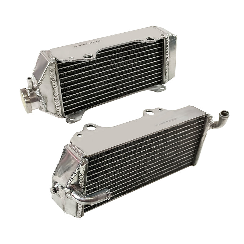 Left+Right Aluminum Motorcycle Radiator for 2007 2008 2009 Suzuki RMZ250