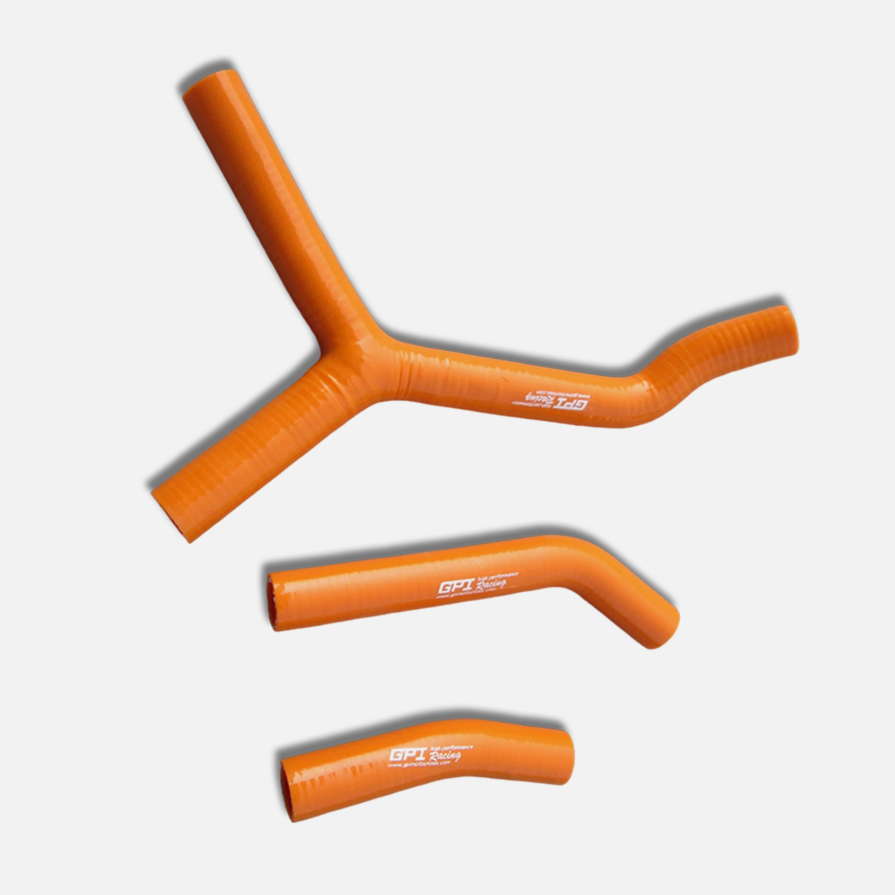 Orange Silicone Radiator Hose for 2003 2004 2005 2006 KTM 250SX/250SXS/250EXC