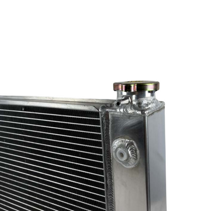 31" x 18" Aluminum Universal Crossflow Radiator for Chevy Config AT Auto