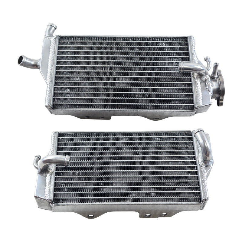Left+Right Aluminum Motorcycle Radiator for 2000 2001 Honda CR250R