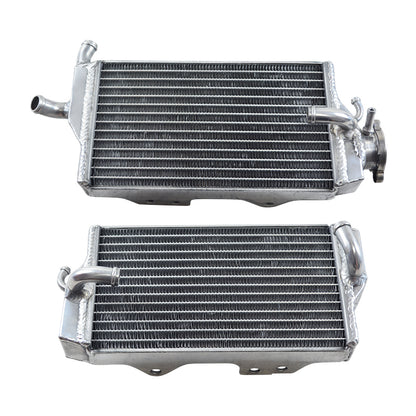 Left+Right Aluminum Motorcycle Radiator for 2000 2001 Honda CR250R