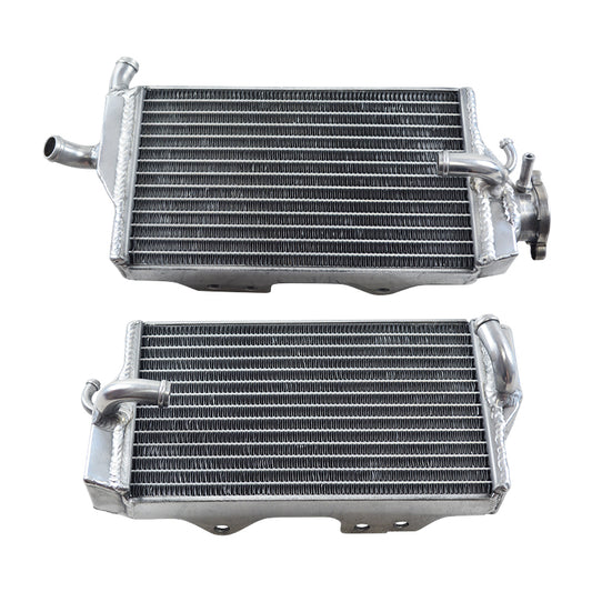 Left+Right Aluminum Motorcycle Radiator for 2000 2001 Honda CR250R