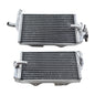 Left+Right Aluminum Motorcycle Radiator for 2000 2001 Honda CR250R