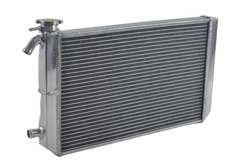 Aluminum Radiator for EML Jumbo Sidecar - Motorcycle Cooling System Upgrade