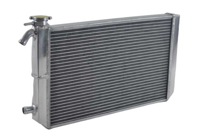 Aluminum Radiator for EML Jumbo Sidecar - Motorcycle Cooling System Upgrade