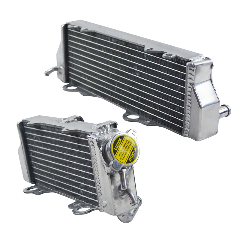 LEFT+Right Aluminium Radiator for 2010-2017 HM CRM F125X Derapage RR 4T