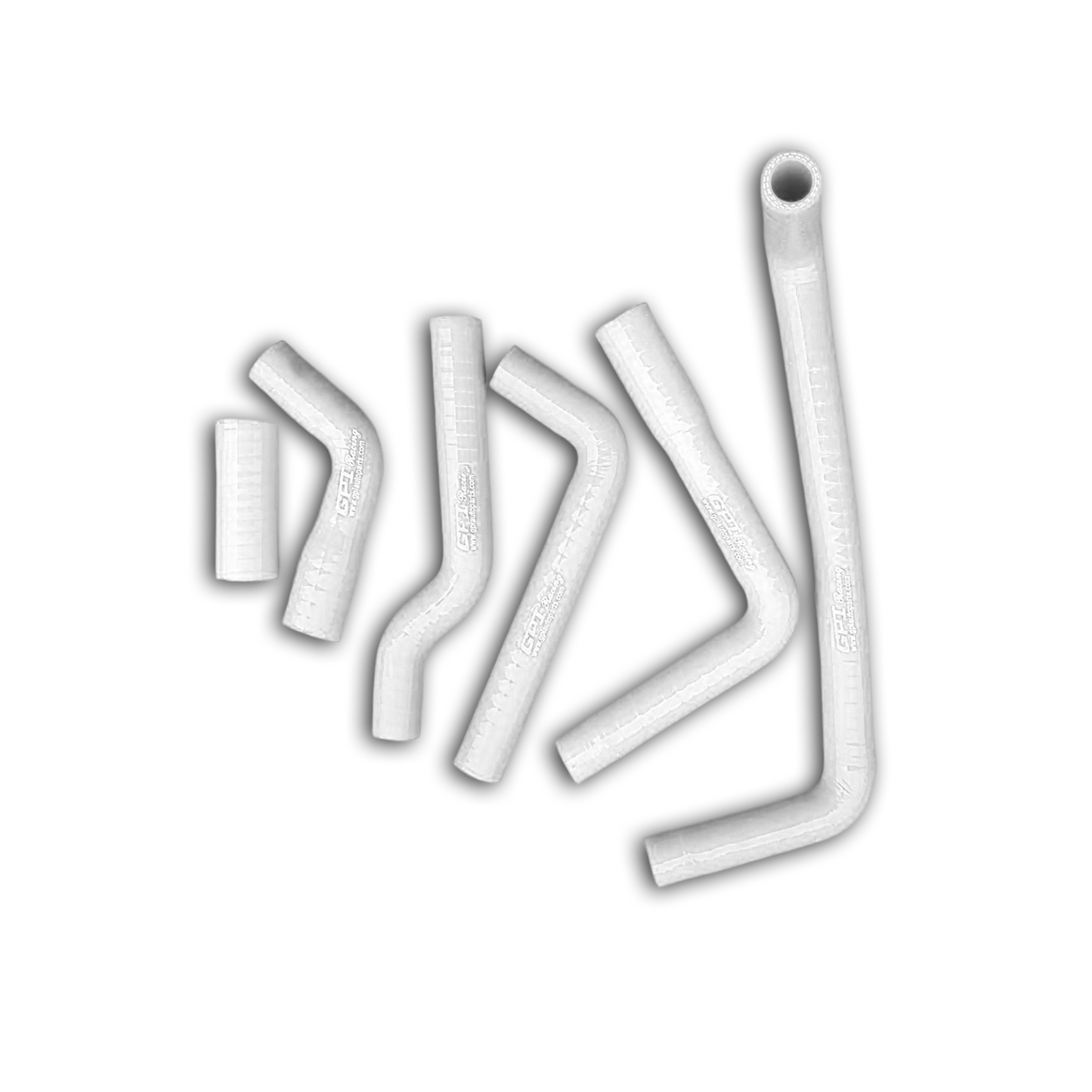 Black Silicone Radiator Coolant Hose for 2007-2015 GAS GAS MX/SM/EC 200/250/300