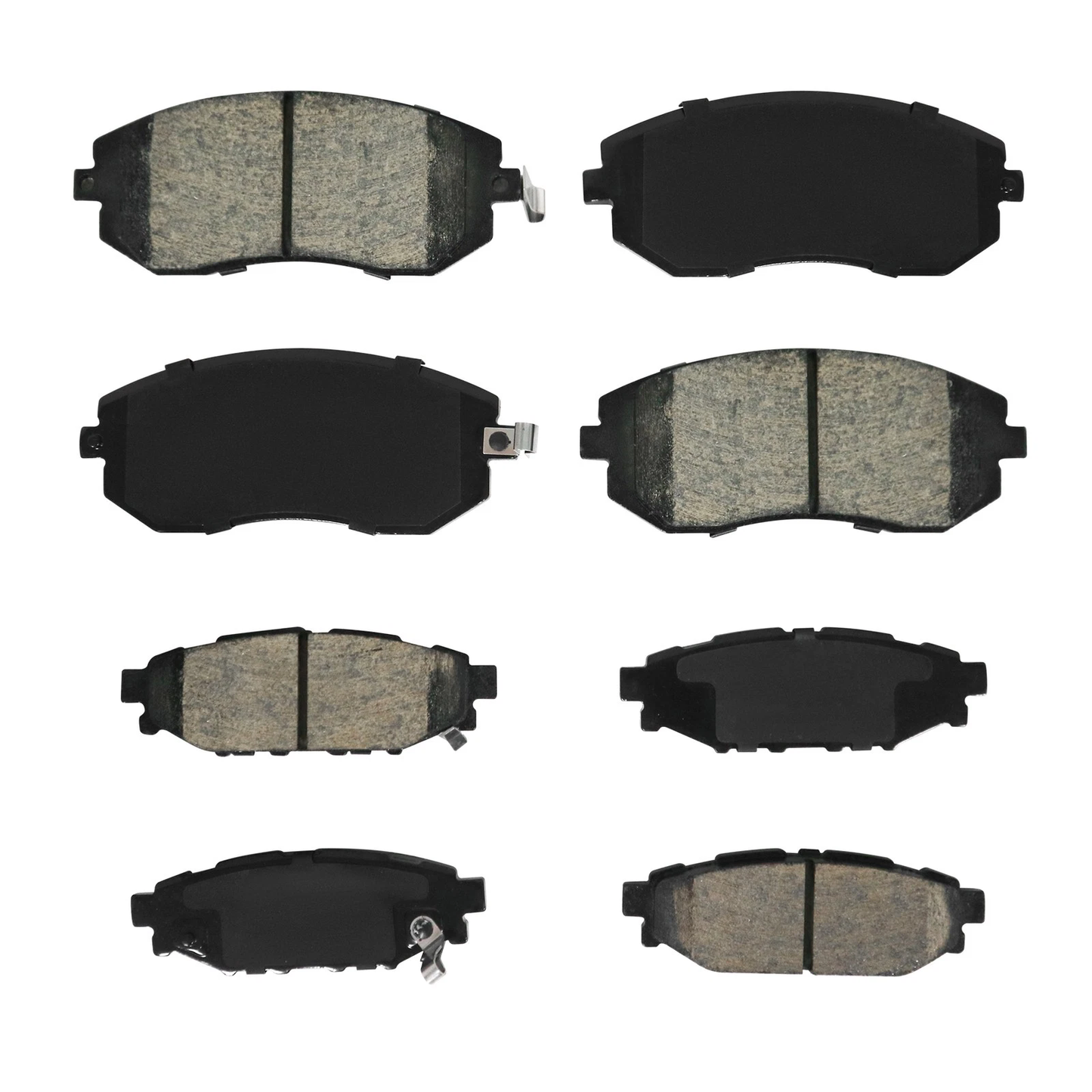 Front and Rear Ceramic Brake Pads fit SUBARU OUTBACK FORESTER IMPREZA
