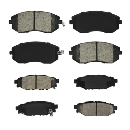 Front and Rear Ceramic Brake Pads fit SUBARU OUTBACK FORESTER IMPREZA