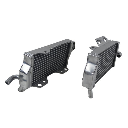 Left+Right Aluminum Radiator for 2005 2006 2007 Honda CR250R CR 250 R