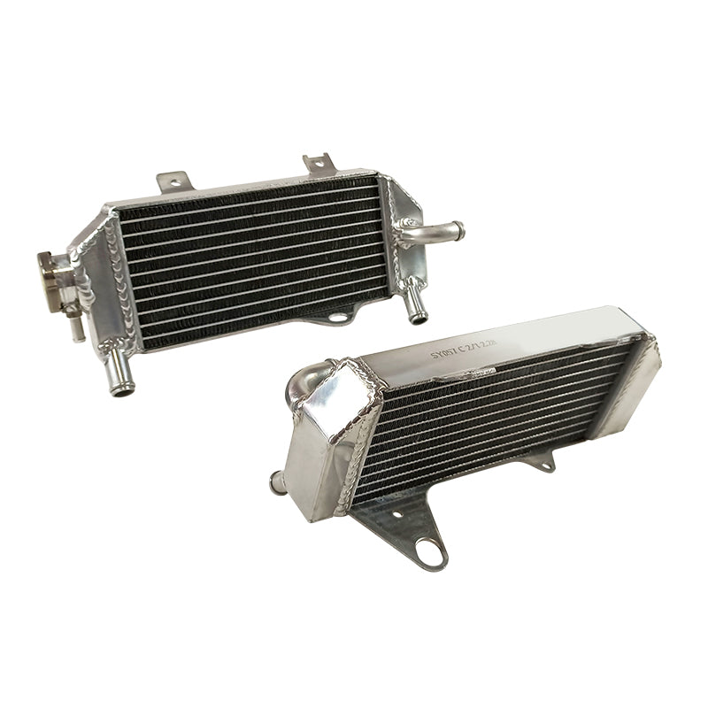 Left+Right Aluminum Radiator for 2010 2011 2012 2013 Honda CRF250R 4-stroke